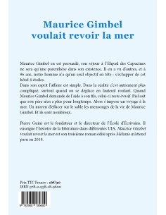 Maurice Gimbel voulait revoir la mer de PIERRE GUINI 2