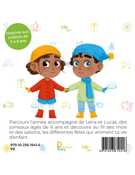Le livre de l'année avec Léna & Lucas de Valérie Gnoni & Solène Pourrier