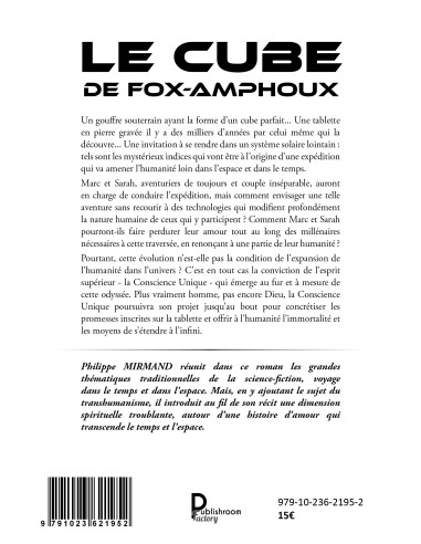 Le cube de Fox-Amphoux de Philippe Mirmand