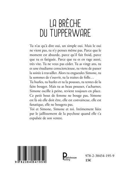 La brèche du Tupperware d'Isabelle Marchand