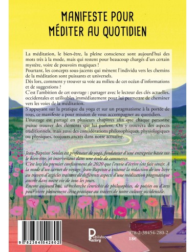 Manifeste pour méditer au quotidien de Jean-Baptiste Soulas