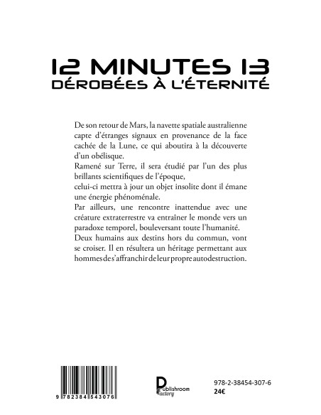 12 minutes 13 dérobées à l'éternité de Fabrice Hérault