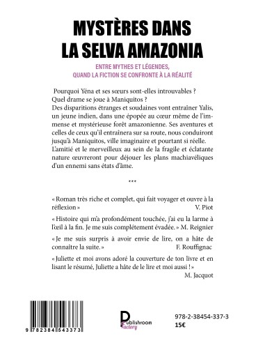 Mystères dans la Selva Amazonia de Armelle D. Rouffignac