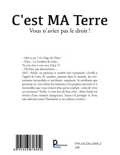 C'est MA Terre Vous n'aviez pas le droit ! de Isabelle Lacroix 2