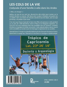 Les cols de la vie, L'odyssée d'une famille à vélo dans les Andes de Gwenaël Vourc'h-Sergé  2