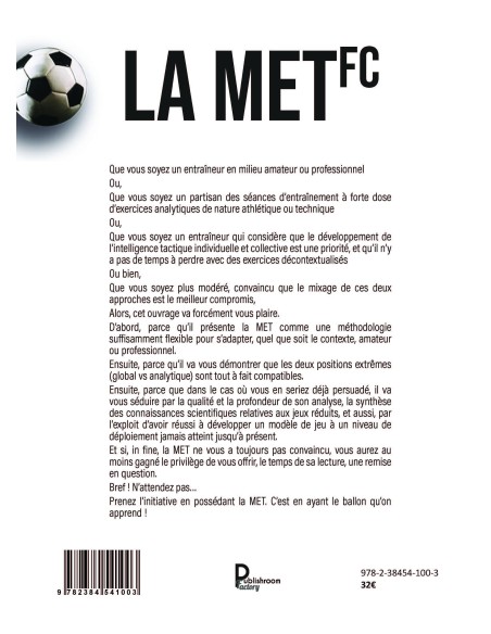 La méthodologie de l'entrainement tactique du football complexe de Denis Valour
