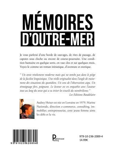 Mémoires d'outre mer de Audrey Heiser