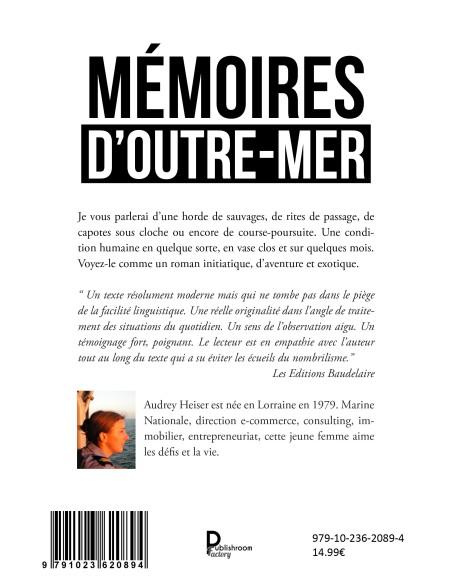 Mémoires d'outre mer de Audrey Heiser