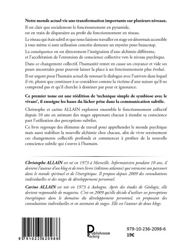 Parler le langage de l'univers Tome 1 de Christophe Allain & Carine Allain