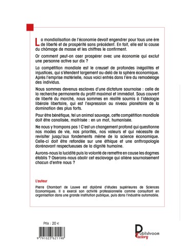 La compétition mondiale, quel esclavage ! Oserons nous l'abolir ? de Pierre Chombart de Lauwe