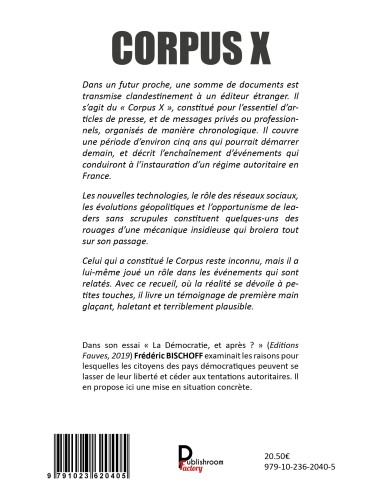 Corpus X de Frederic Bischoff