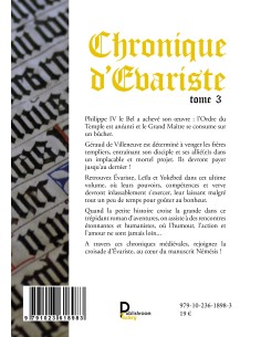 Chronique d'Evariste -Le Manuscrit Némésis de Seth Horvath 2