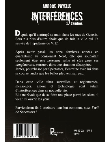 Interférences 1. Cendres de Aurore Payelle
