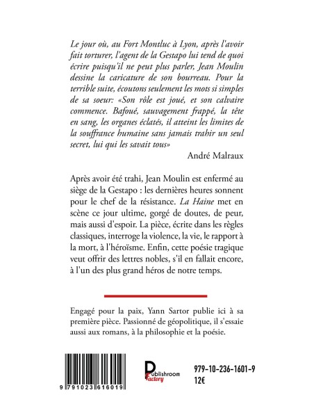 La Haine de Yann Sartor