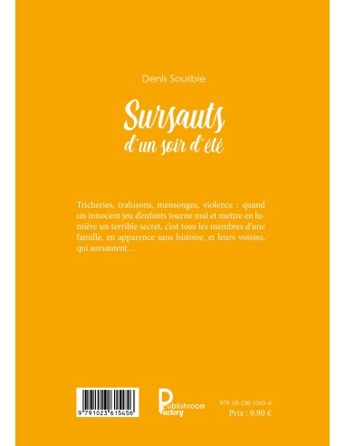 Les sursauts d'un soir d'été de Denis Sousbie