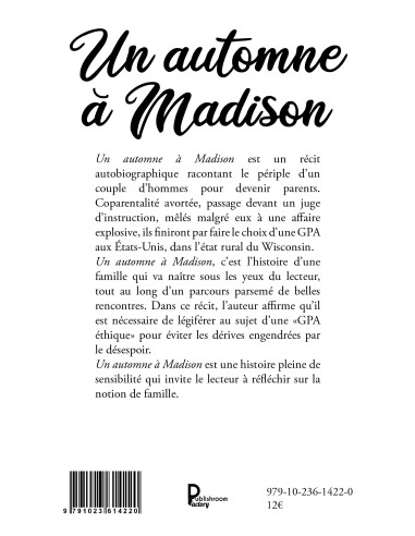 Un automne à Madison de Hugo CHATEL