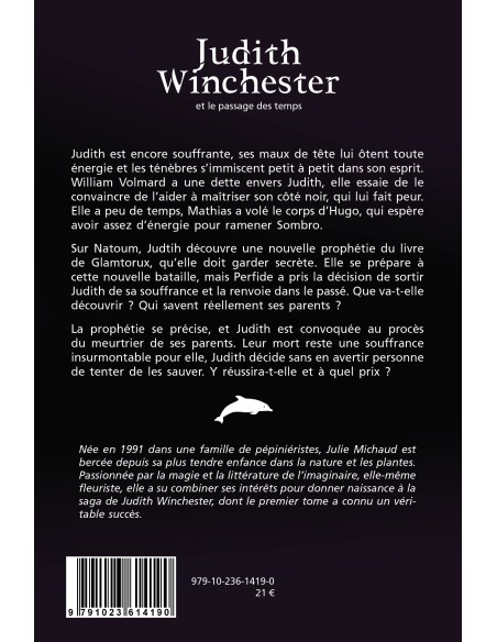 "Judith Winchester et le passage des temps" de Julie Michaud