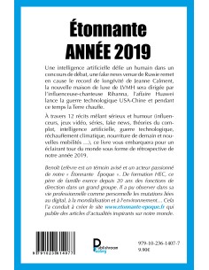 "Étonnante année 2019" de Benoît Lefèvre 2