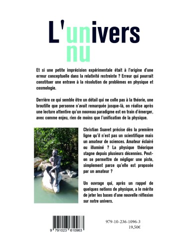 "L'univers nu" de Christian Suavet