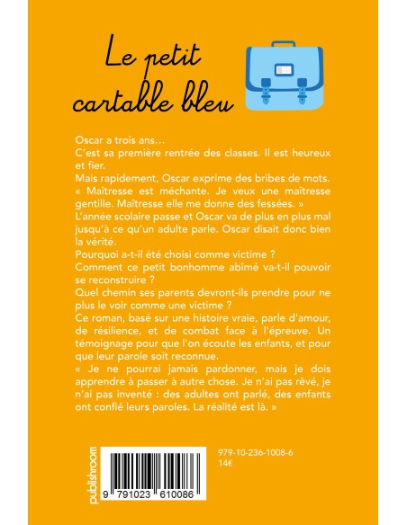 "Le petit cartable bleu" d'Elsa Piel