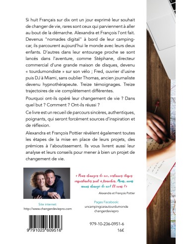 "Nous nous avons changé de vie et vous ?" de Alexandra et François Pottier