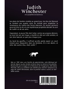 "Judith Winchester et la prophétie de Glamtorux" T2 de Julie Michaud 2