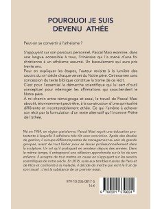 "Pourquoi je suis devenu athée" de Pascal Masi 2