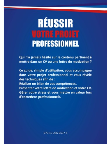 "Réussir votre projet professionnel" de Brahim Bouzid
