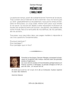 "Poèmes de l'angle mort" 2