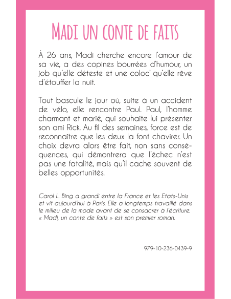 "Madi, un conte de faits" par Carol Laétitia Binguimale