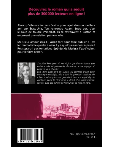 Prévente "Rien n'est acquis" de Sandrine Rodrigues