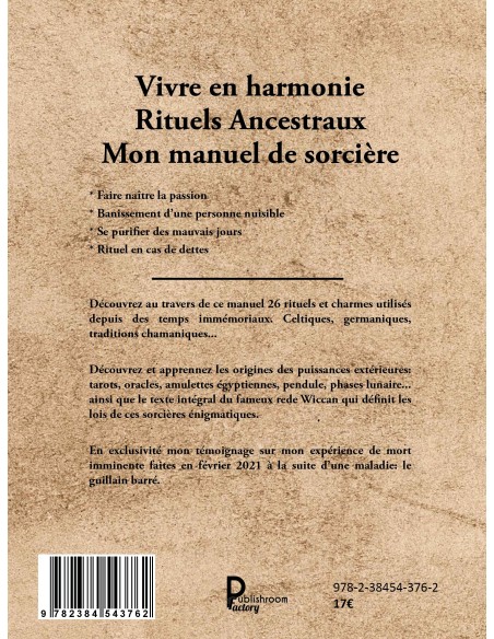 Rituels Ancestraux - Mon manuel de sorcière de Julia KOCAHAL