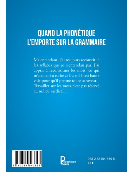 Quand la phonétique l'emporte sur la grammaire de Vanber