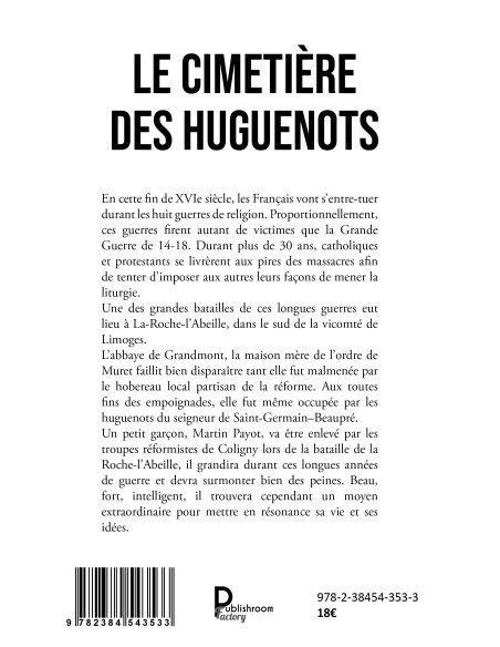 Le cimetière des huguenots de Didier BERNARD