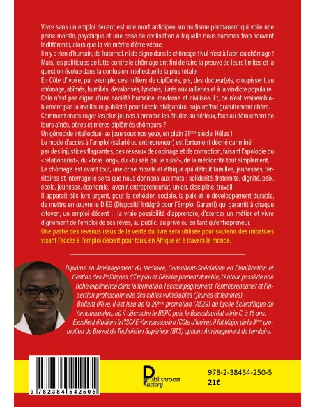 L'emploi pour tous est possible Tome 1 - Dr Gueu Ahmed