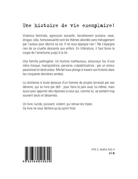 Je suis tel que vous m'avez défait de Michel Zaccaro