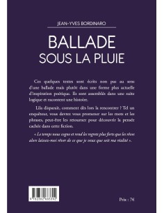 Ballade sous la pluie de Jean-Yves Bordinaro 2