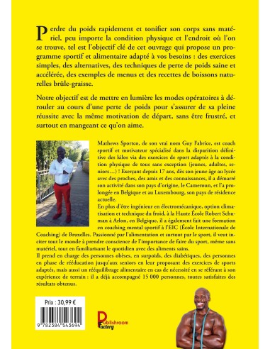 Perte de poids express et tonifier son corps de Mathews sportco