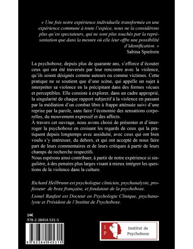 ÉCLATS DE PSYCHOBOXE de Richard Hellbrunn et Lionel Raufast