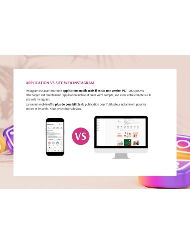 Formation aux réseaux sociaux - Instagram