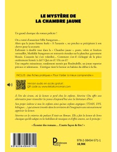 Le Mystère de la chambre jaune: Adapté pour les 8-14. Version audio incluse de Gaston Leroux - Séverine Chu 2