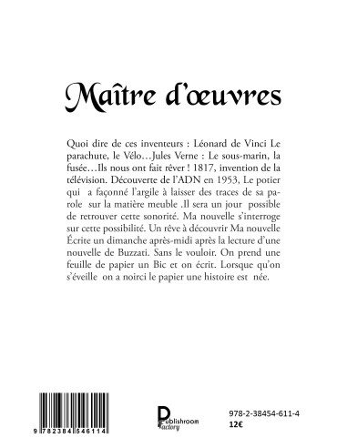 Maître d'oeuvres de CHRISTIAN LECHERBONNIER