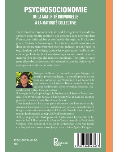 PSYCHOSOCIONOMIE de GEORGES ESCRIBANO DE LACAMOIRE