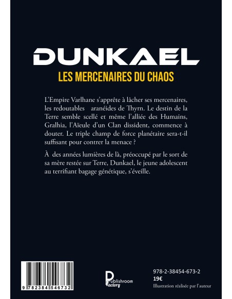 DUNKAEL. LES MERCENAIRES DU CHAOS de CHRISTIAN COUDERT