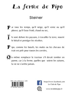 La ferme de Pipo de STEINER 2