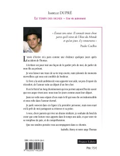 Le temps des signes de  Isabelle Dupré 2