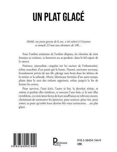 UN PLAT GLACÉ de ELAJI