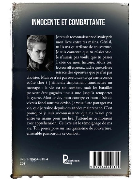 INNOCENTE ET COMBATTANTE - TOME 1- de RICHARD Charlaine