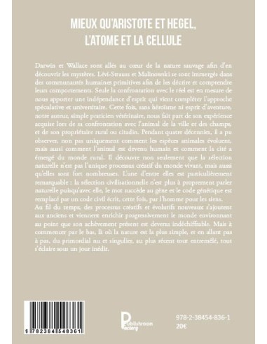 MIEUX QU'ARISTOTE ET HEGEL, L'ATOME ET LA CELLULE de Jean-Pierre Ehm