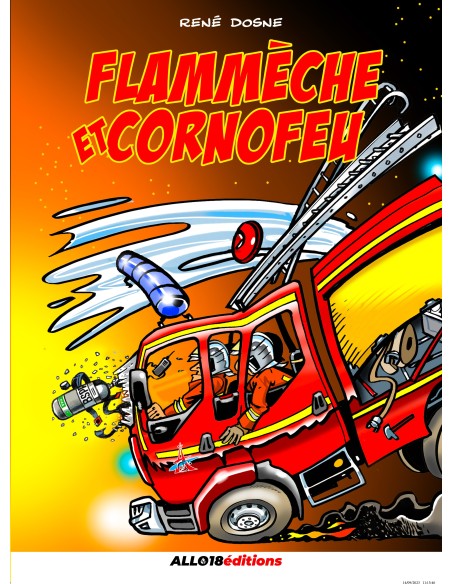 FLAMMÈCHE ET CORNOFEU  de René DOSNE